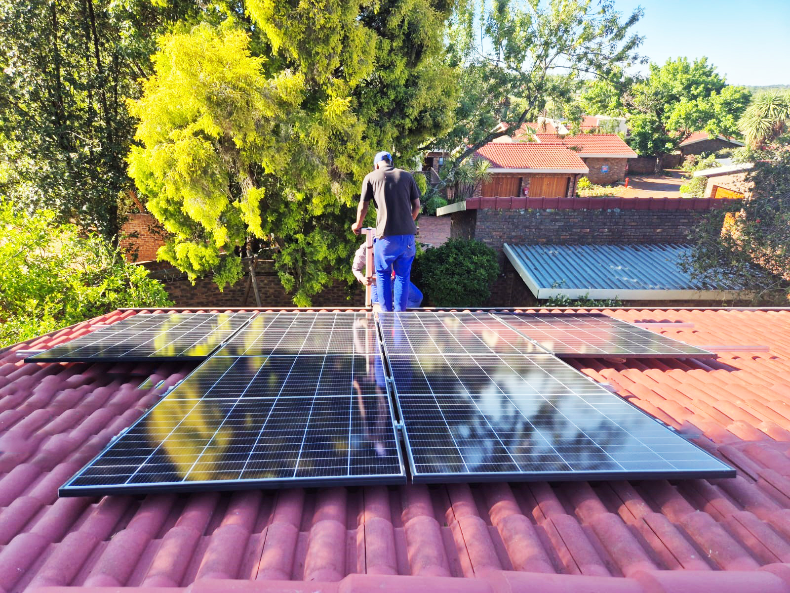 Panel Array Installed